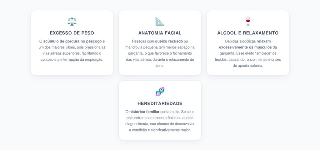 Apneia do Sono: Fatores de Risco e Prevenção