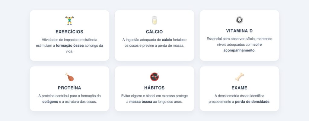 Seis medidas que ajudam a prevenir a osteoporose