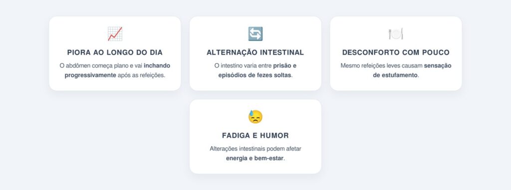 Sinais de que o inchaço pode estar ligado à saúde intestinal