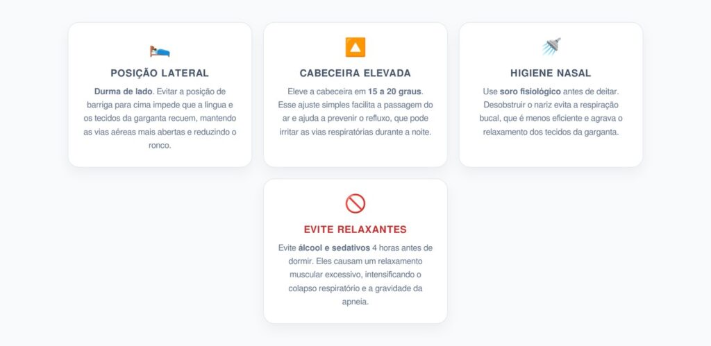 Cuidados ao Deitar: Proteção Respiratória e Sono