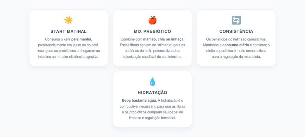 Kefir na Rotina: Potencializando os Probióticos