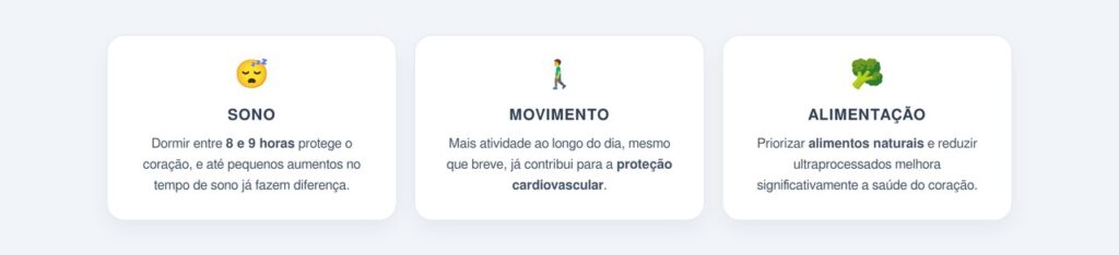 As três mudanças que protegem o coração no dia a dia