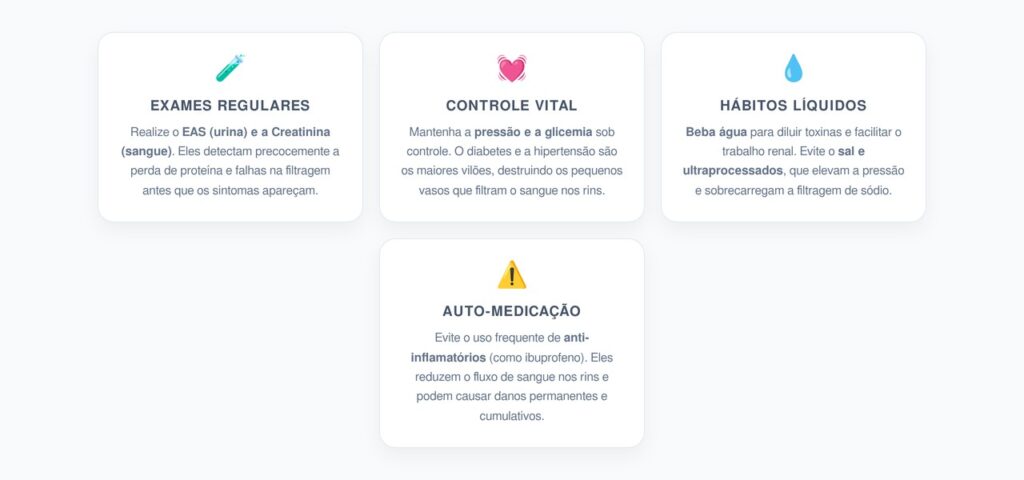 6 Passos para Proteger a Saúde dos Rins