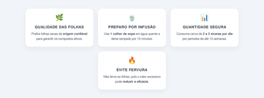 Como preparar e quanto consumir por dia?