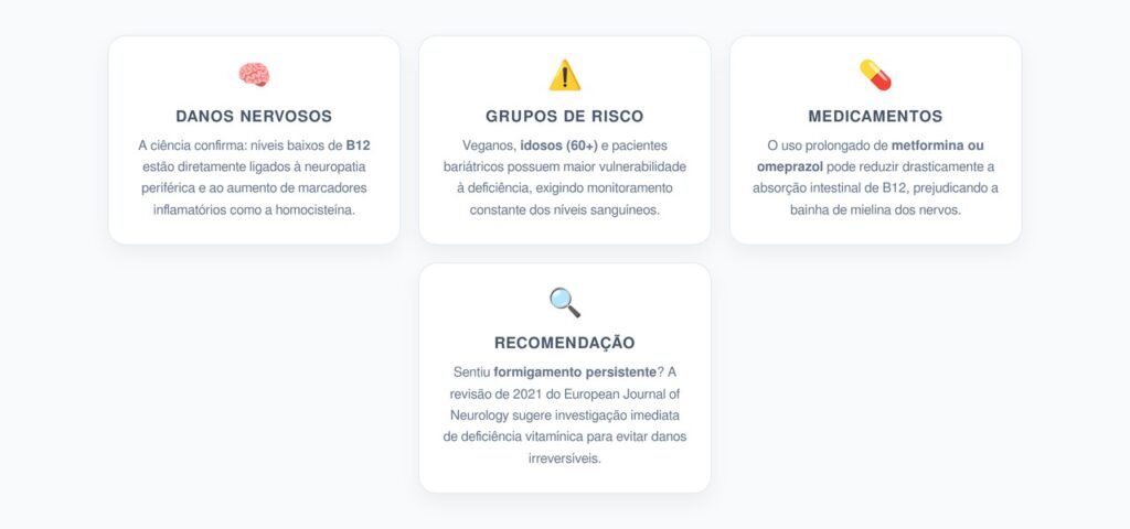 Vitamina B12 e Proteção do Sistema Nervoso