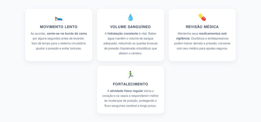 Cuidados Diários para a Saúde Cerebral e Pressão