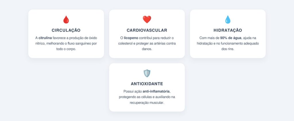 Outros benefícios da melancia para a saúde masculina