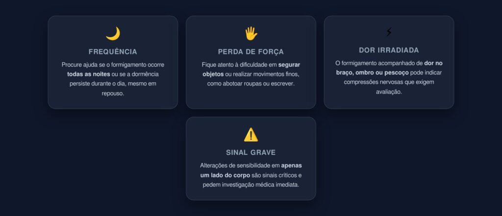 Sinais de Alerta: Formigamento nas Mãos