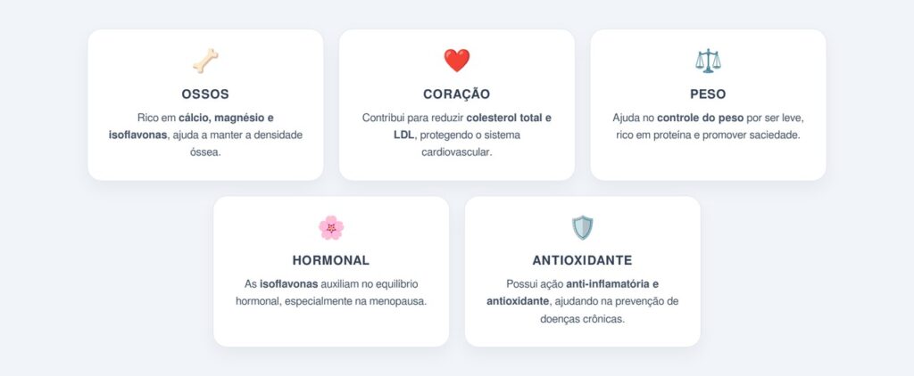 Principais benefícios do tofu para a saúde