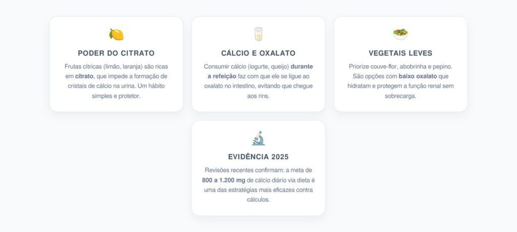 Nutrição e Prevenção de Cálculos Renais