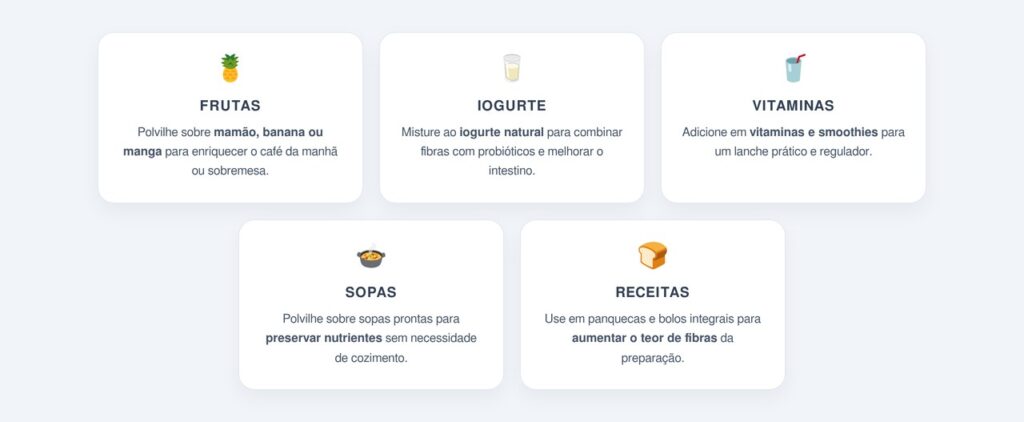 Melhores formas de incluir a linhaça moída na rotina alimentar