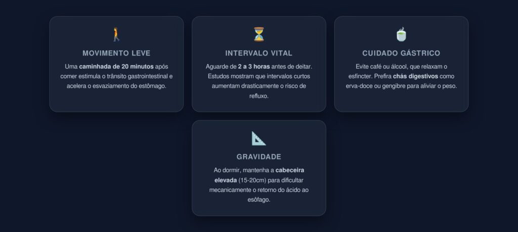 Estratégias para Aliviar a Digestão Pós-Jantar