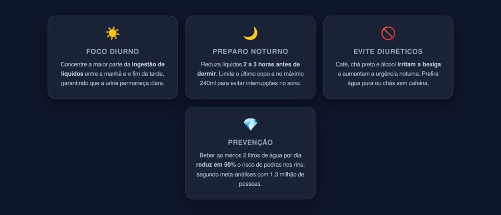 Hidratação Estratégica e Saúde Renal