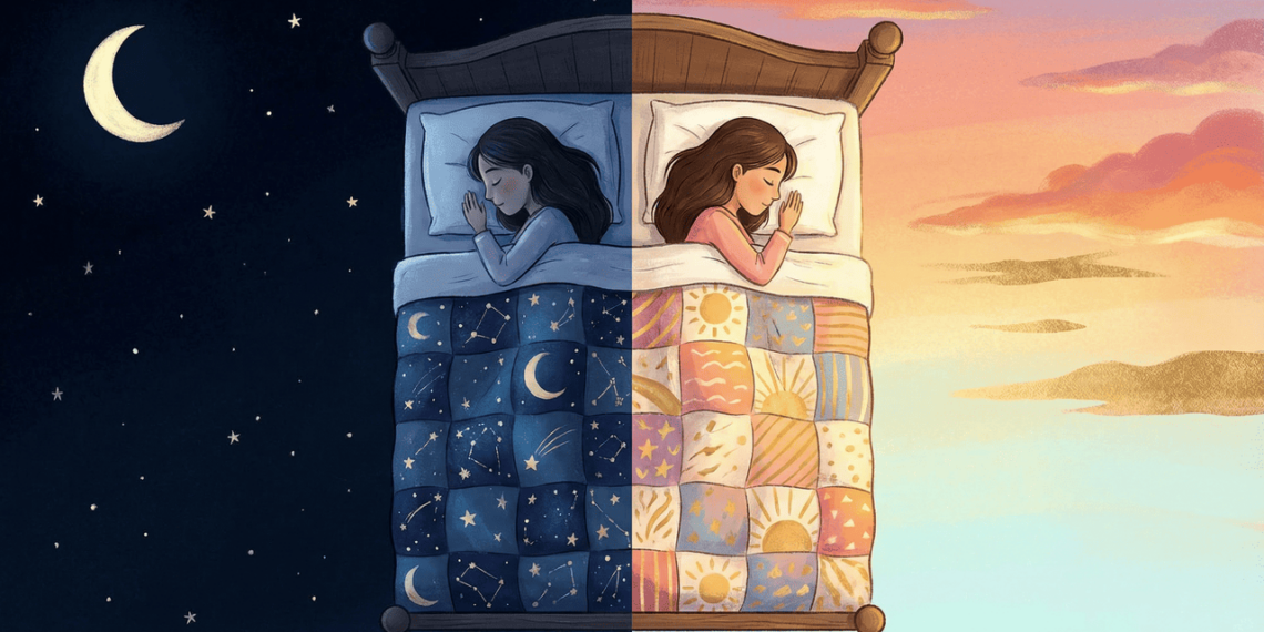 O sono em duas fases explica por que acordamos todas as noites às 3 da manhã