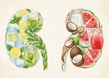 8 bebidas caseiras para a saúde renal e o bem-estar urinário