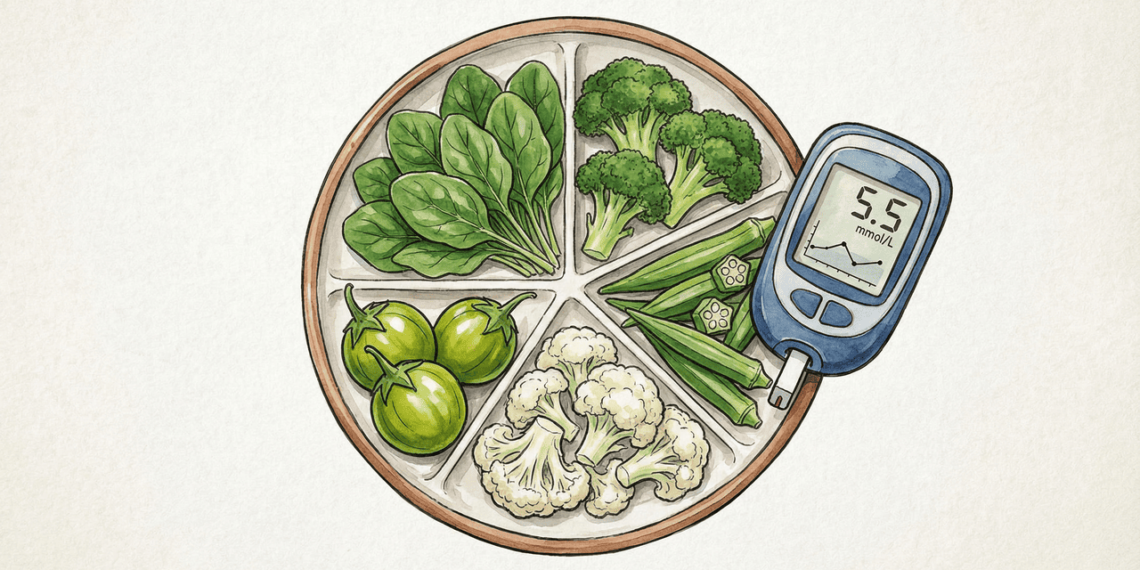 5 vegetais para diabéticos que ajudam a controlar o açúcar no sangue