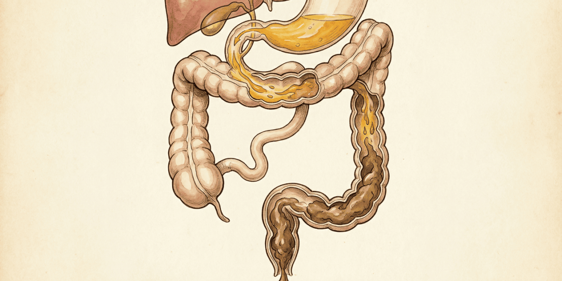 O que a cor das fezes revela sobre a saúde do fígado e do intestino