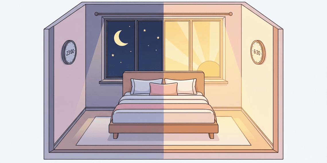 Quem se deita por volta das 23h e acorda entre 6h e 7h da manhã vive mais