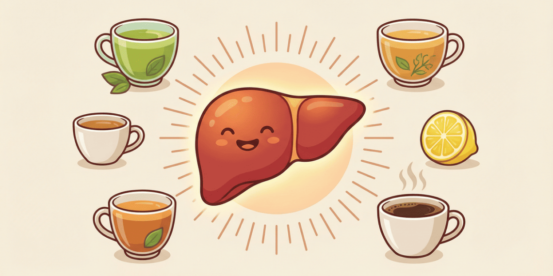 6 bebidas comuns para o cuidado diário do fígado