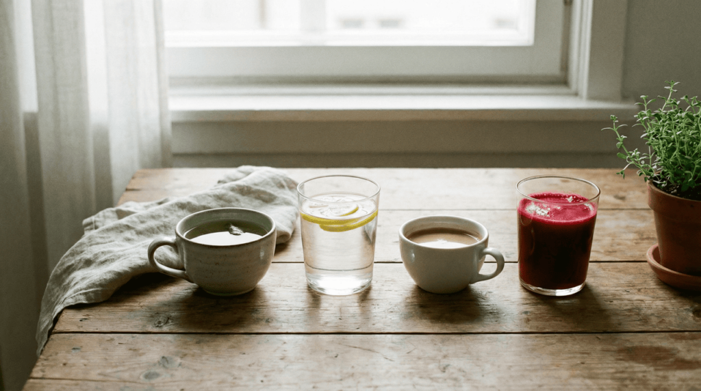 6 bebidas comuns para o cuidado diário do fígado