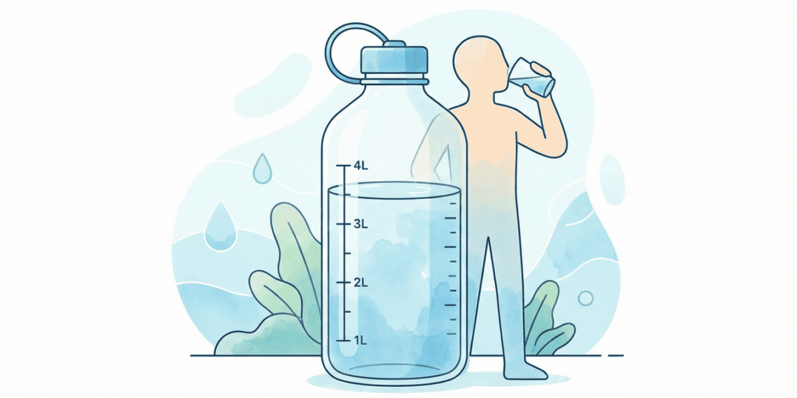Como beber mais água todos os dias
