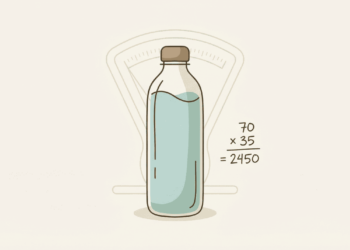 Quantos copos de água você deve beber, de acordo com o seu peso, para se manter saudável?