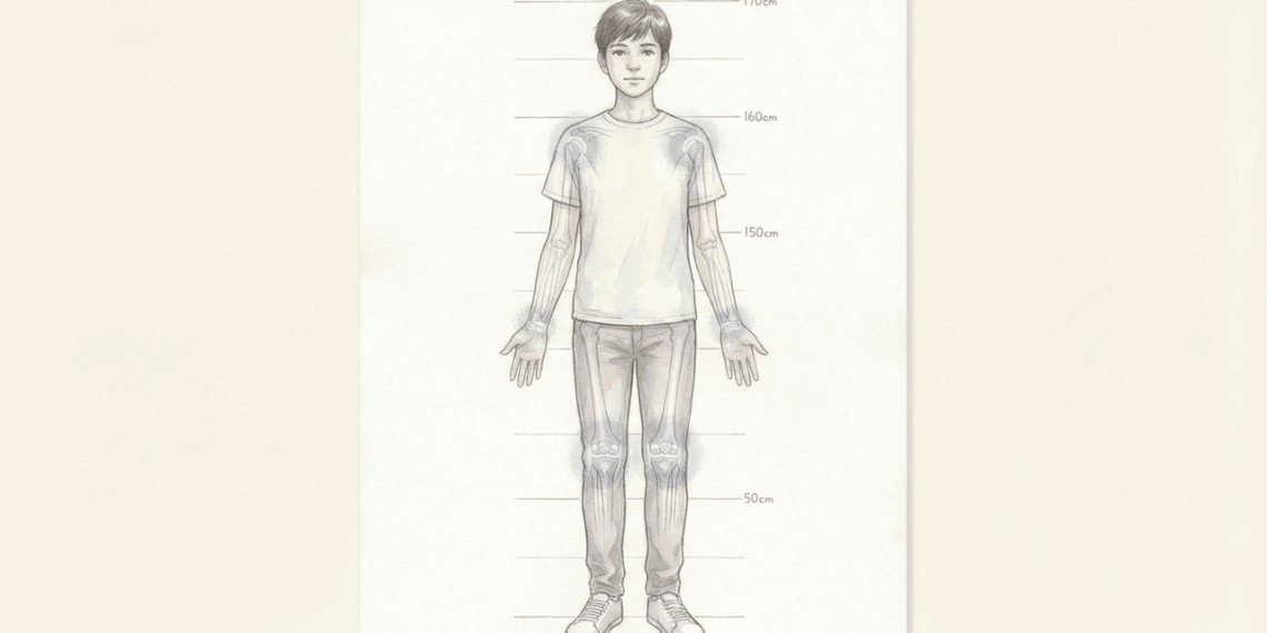 A fase final e dourada do crescimento em altura nas crianças