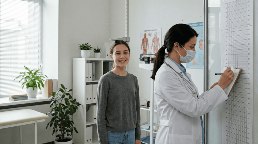 A fase final e dourada do crescimento em altura nas crianças