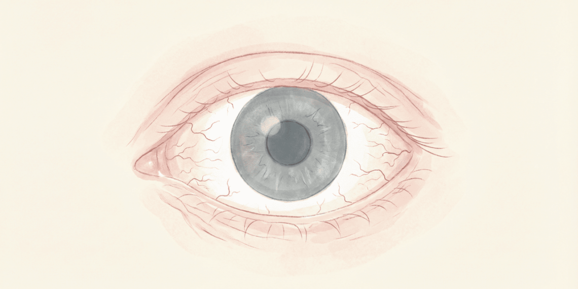 Por que os olhos ficam vermelhos quando a pessoa está com sono?