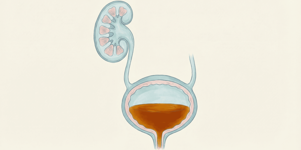 Por que a urina fica com cheiro forte ao acordar?