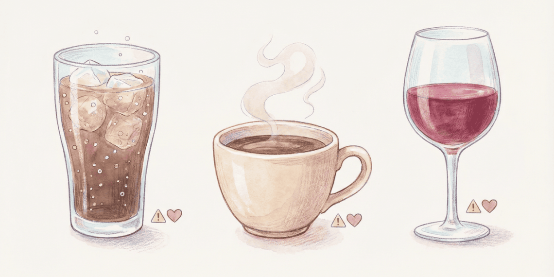 Bebidas que devem ser evitadas por quem tem pressão alta