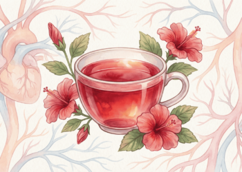 Chá de hibisco ajuda no controle da hipertensão e melhora marcadores cardiovasculares