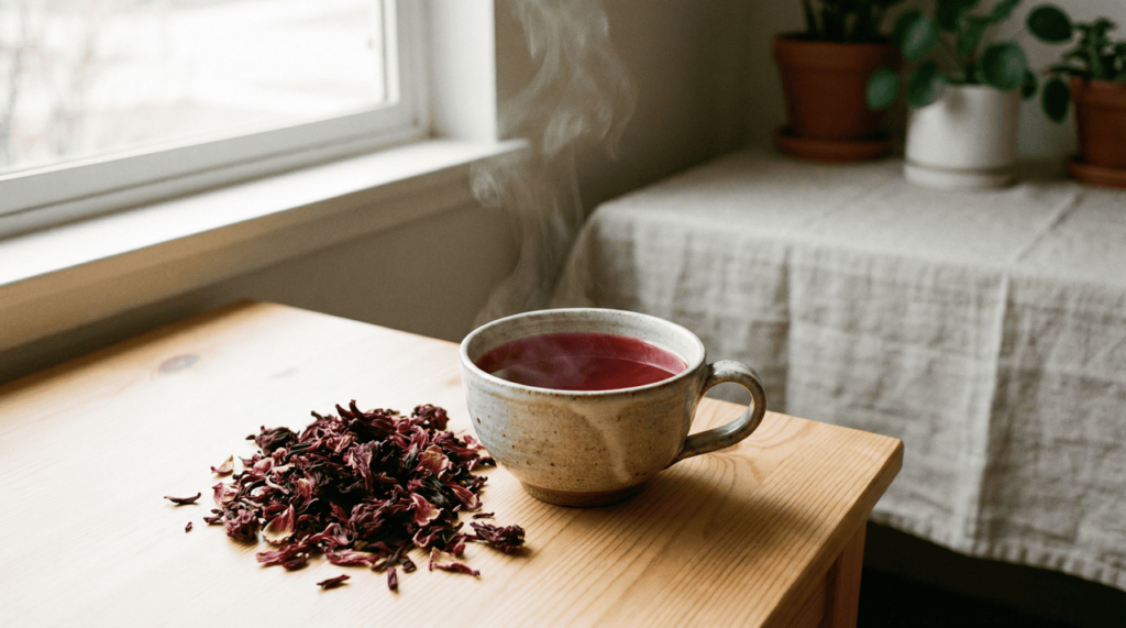 Chá de hibisco ajuda no controle da hipertensão e melhora marcadores cardiovasculares