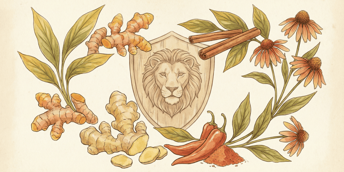 5 ervas e temperos que fortalecem o sistema imunológico de forma natural