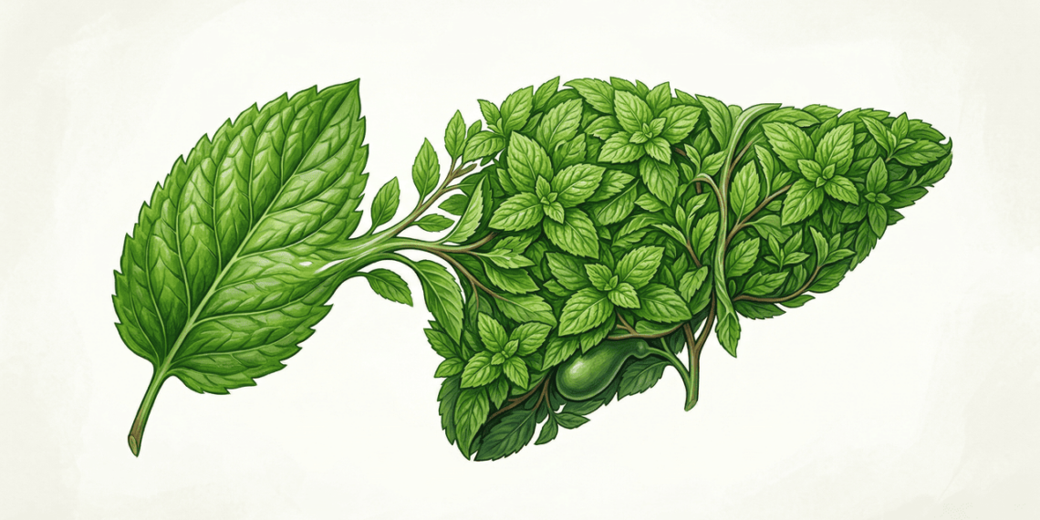 A folha que ajuda a desinflamar o fígado, melhorar a digestão e reduzir o inchaço