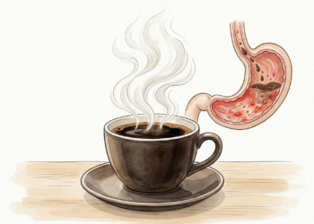 Tomar café logo ao acordar com o estômago vazio pode irritar sua mucosa gástrica