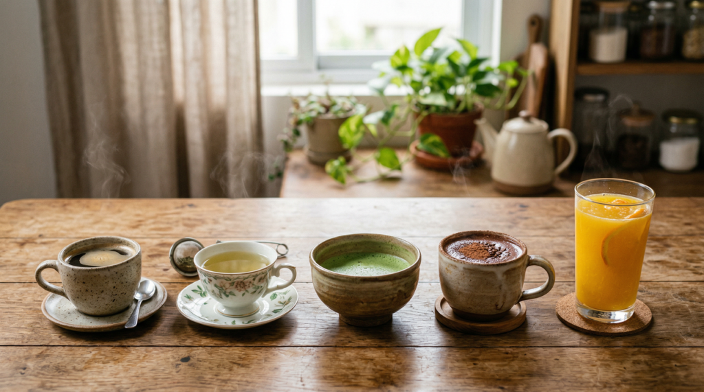 Bebidas que estimulam a dopamina e melhoram o humor de forma natural