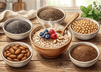 6 alimentos com mais fibras do que aveia