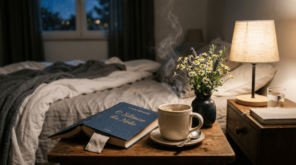 Ansiedade: como o consumo de chá de camomila afeta a qualidade do sono