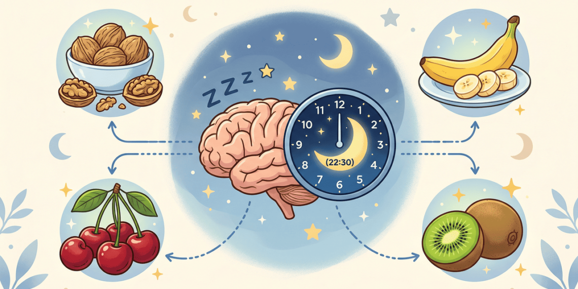 Quais frutas são recomendadas para comer antes de dormir?