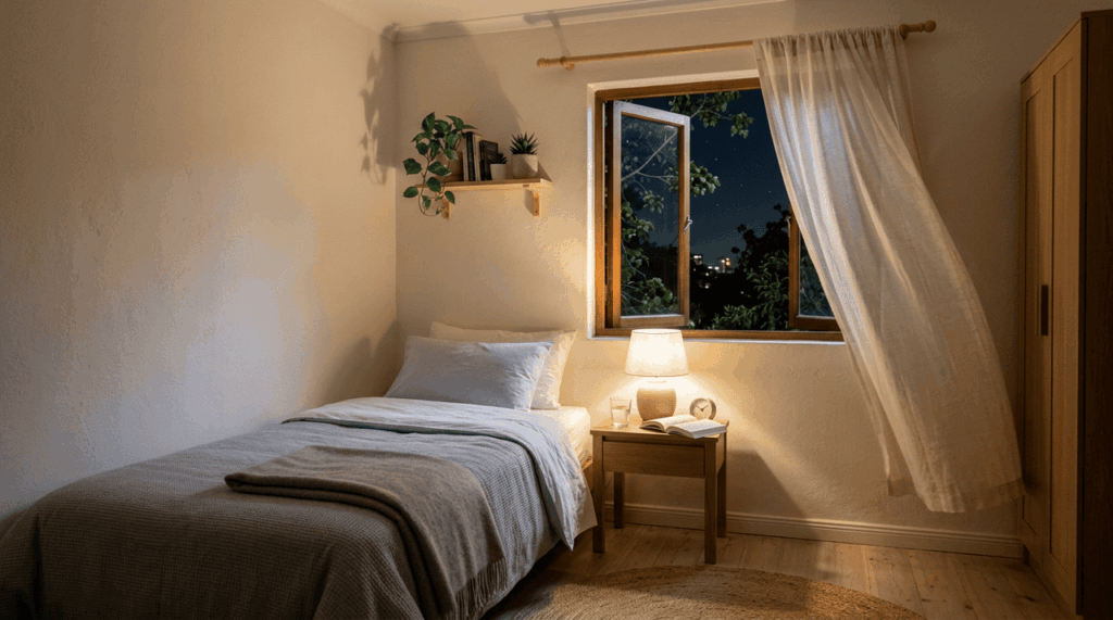 Dormir com a porta do quarto fechada pode estar afetando a qualidade do seu sono, segundo estudos