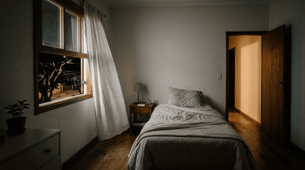 Dormir com a porta do quarto fechada pode estar afetando a qualidade do seu sono, segundo estudos