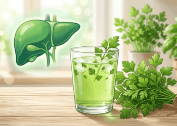 Um copo desta bebida por dia ajuda a limpar o fígado gorduroso naturalmente