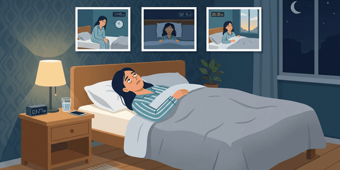 Insônia não é apenas dificuldade para dormir e os 3 tipos distintos explicam tudo