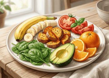 Como baixar a pressão arterial elevada com potássio e quais alimentos ajudam