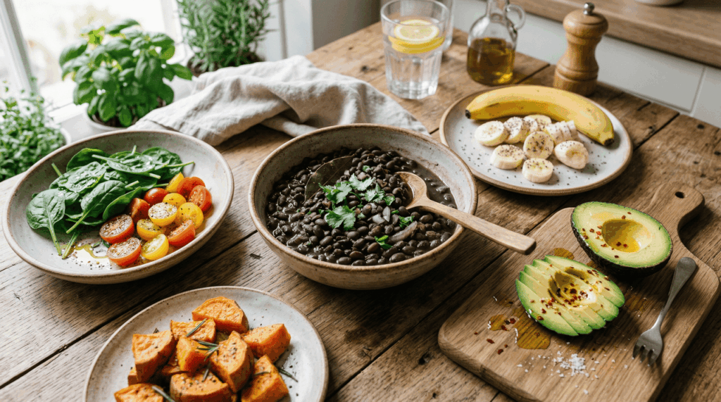 Como baixar a pressão arterial elevada com potássio e quais alimentos ajudam