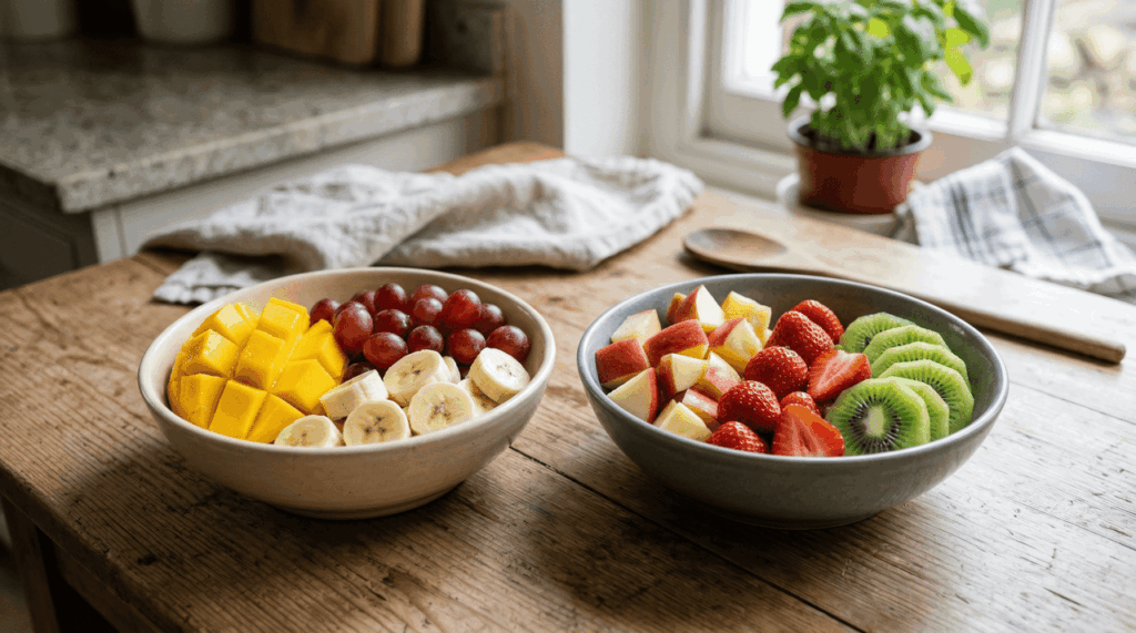Quais frutas devem ser evitadas por quem tem colesterol alto, e como se alimentar para evitar picos de triglicerídeos?