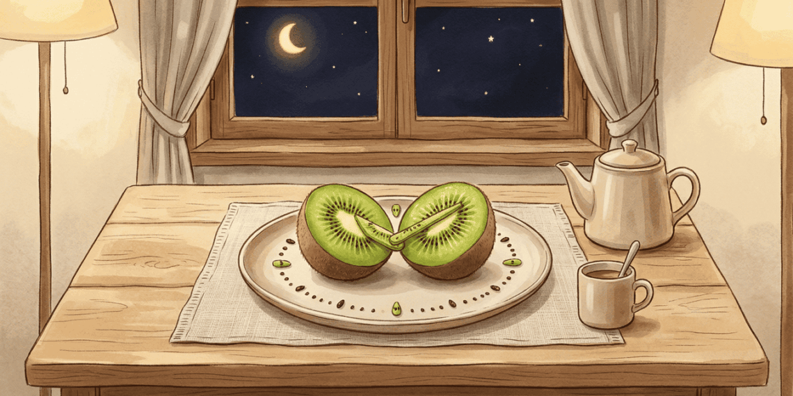 Incluir Kiwi na rotina noturna pode ser o impulso natural que o seu sono precisa