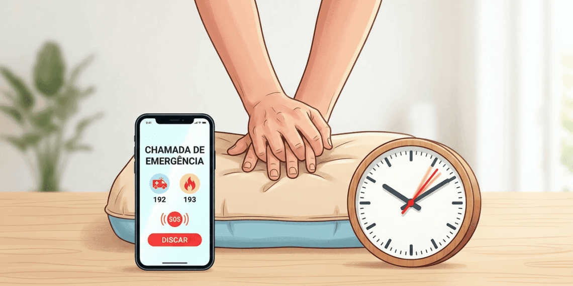 Quatro passos simples para ressuscitação em caso de parada cardíaca