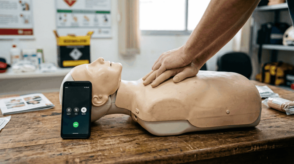 Quatro passos simples para ressuscitação em caso de parada cardíaca